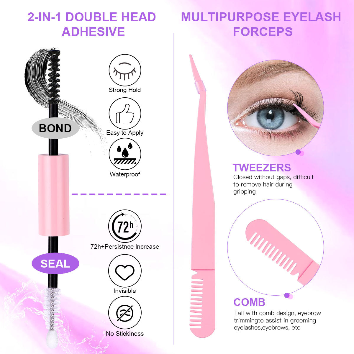 150 Segmented Lash Clusters – DIY Lash Extensions Kit
