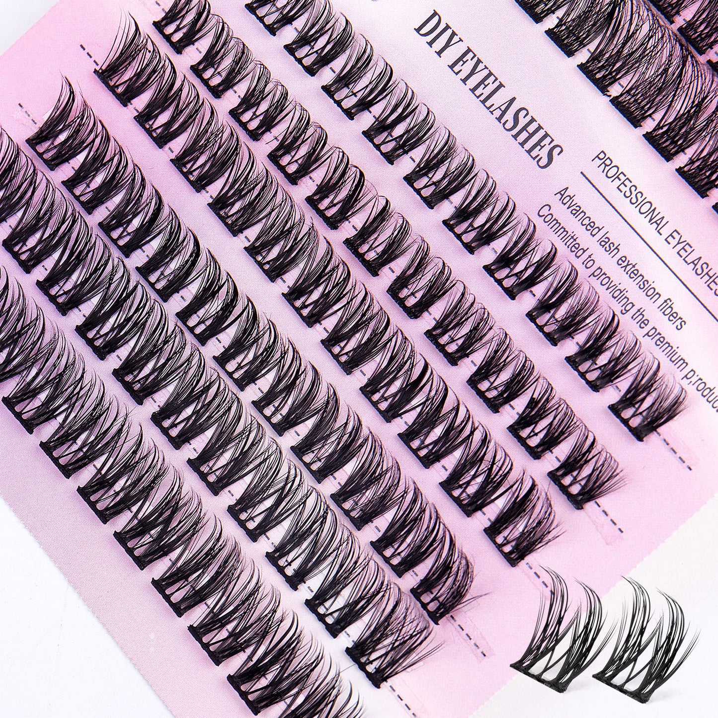 150 Segmented Lash Clusters – DIY Lash Extensions Kit
