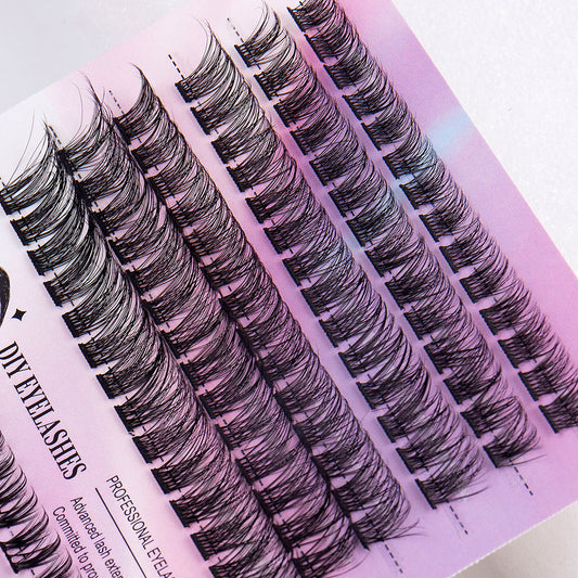 150 Segmented Lash Clusters – DIY Lash Extensions Kit